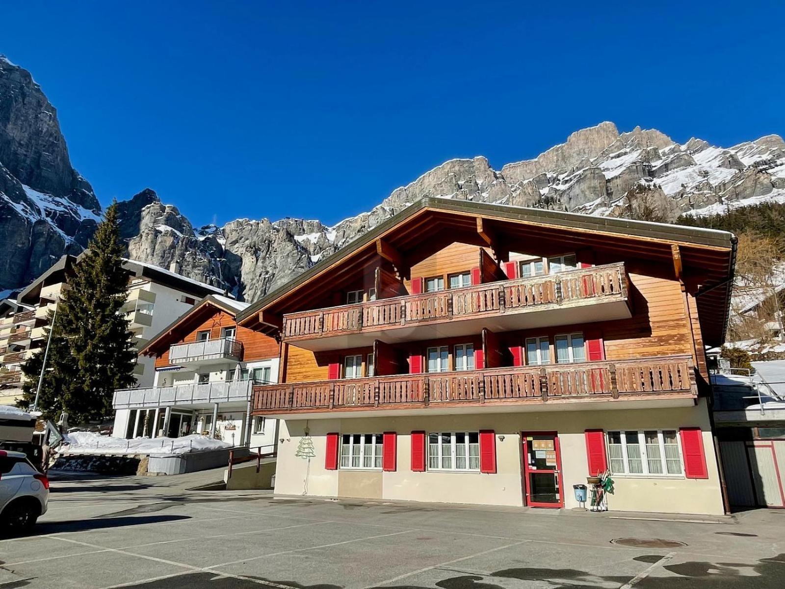 Touristenheim Bergfreude Leukerbad Exteriör bild